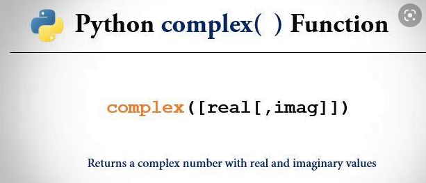 Rython 内置函数complex（）