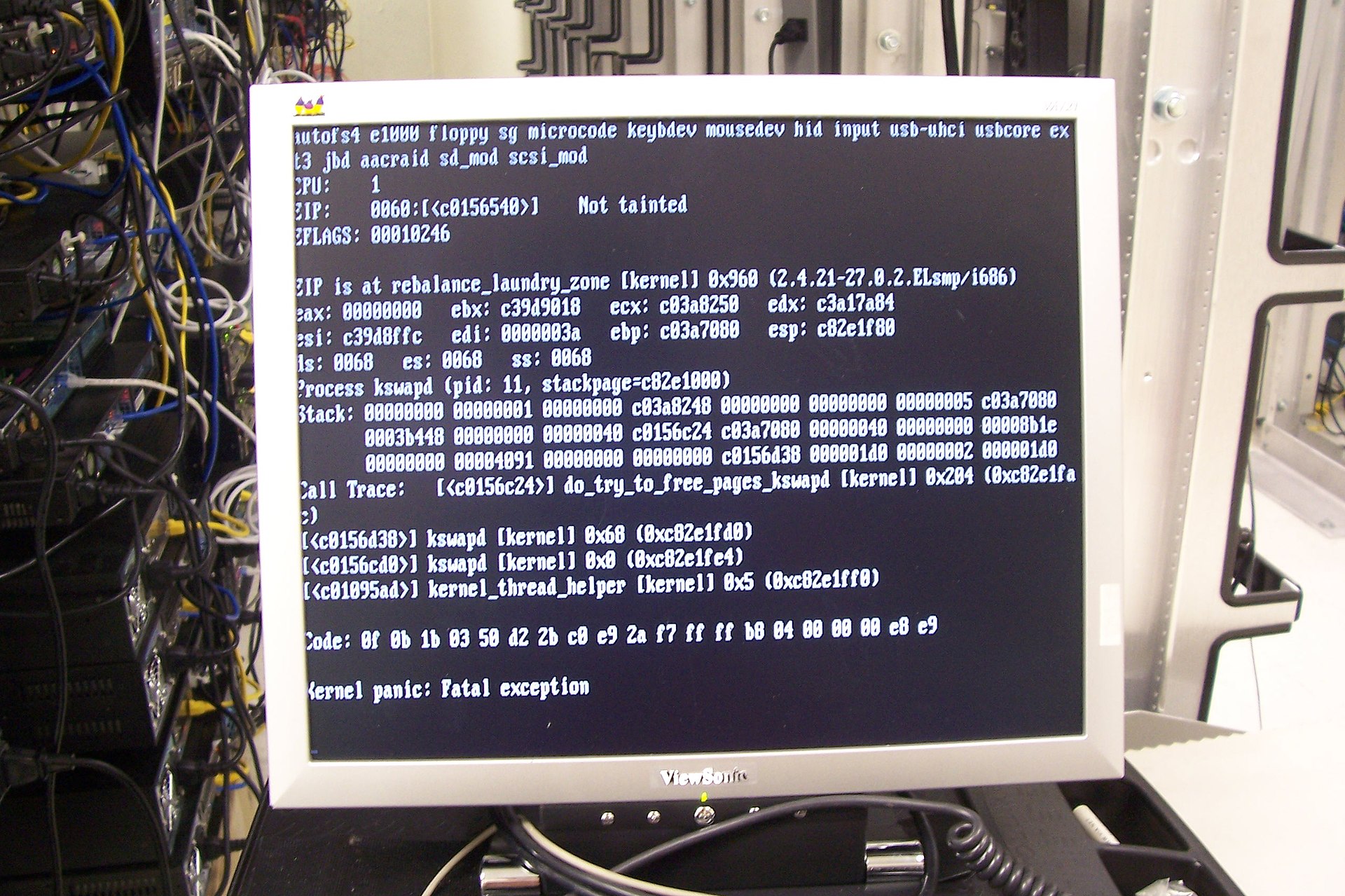 Linux 内核错误（Kernel panic）