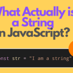 JavaScript 字符串简介