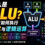 什么是 ALU？CPU 如何执行算术与逻辑运算