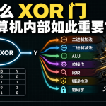 为什么 XOR 门在计算机内部如此重要？
